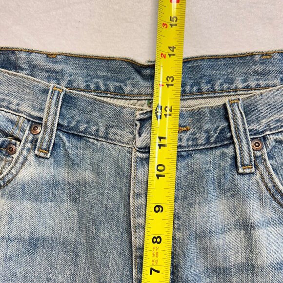 Wrangler Men's Premium Denim Relaxed Fit Blue Denim Jeans 36x29 Straight Leg NWT - Picture 9 of 11